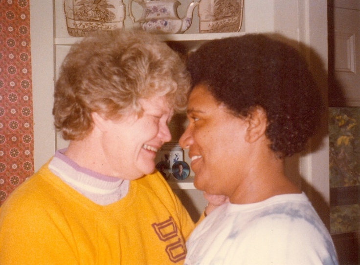 audre lorde and their partner Frances Clayton